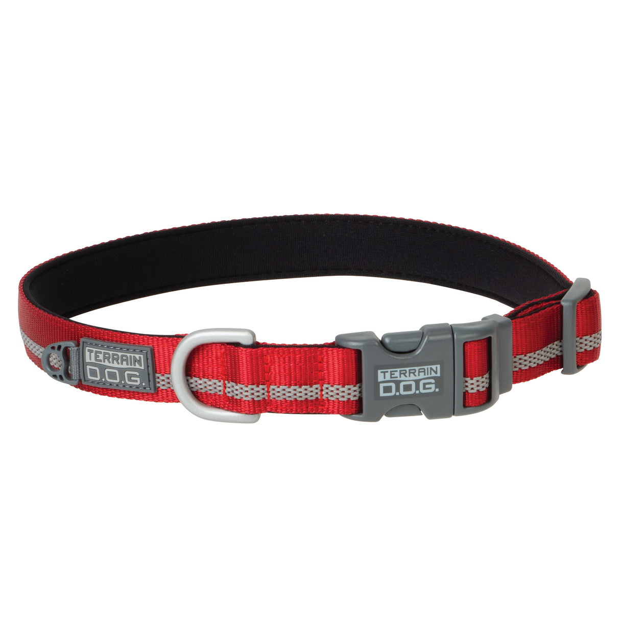 Reflective Neoprene Snap-N-Go Dog Collar