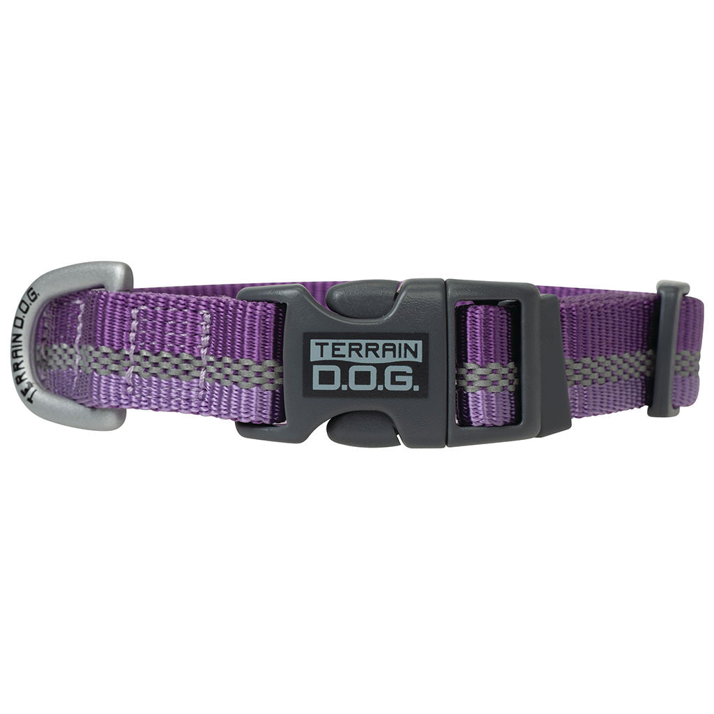 2-Tone Reflective Snap-N-Go Adjustable Nylon Dog Collar