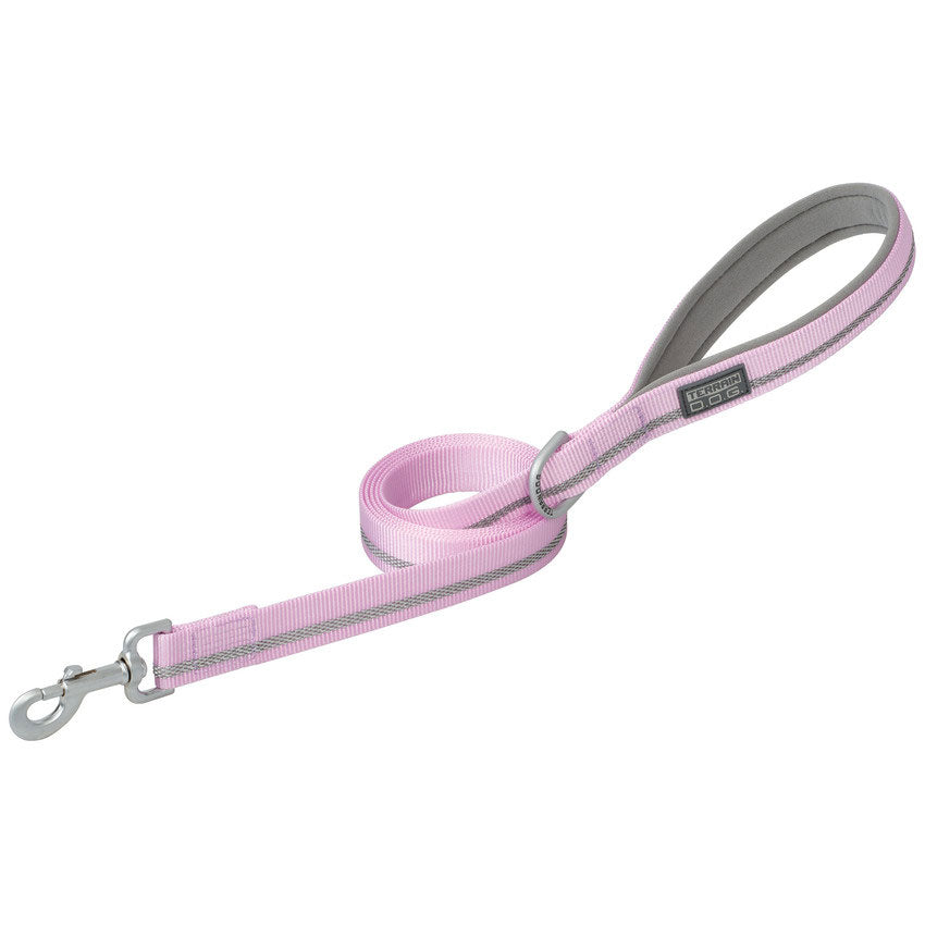 Light pink neoprene lining for leash