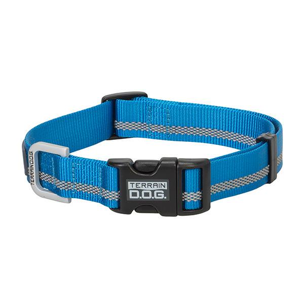 GG Reflective Paracord Collar - Large - Blue