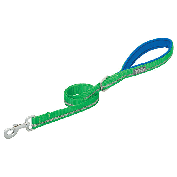 Terrain D.O.G Reflective Leash, 1" x 4', Green