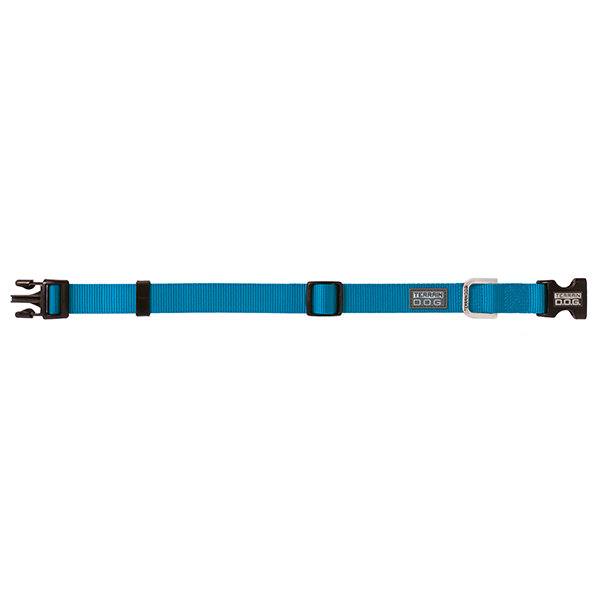 Nylon Adjustable Snap-N-Go Dog Collar, Large, Blue