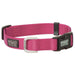 Nylon Adjustable Snap-N-Go Dog Collar, Small, Pink