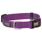 Nylon Adjustable Snap-N-Go Dog Collar, Small, Purple