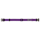 Nylon Adjustable Snap-N-Go Dog Collar, Small, Purple