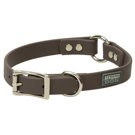 X-Treme Adventure Hunting Dog Collar, Brown, 3/4" x 15"