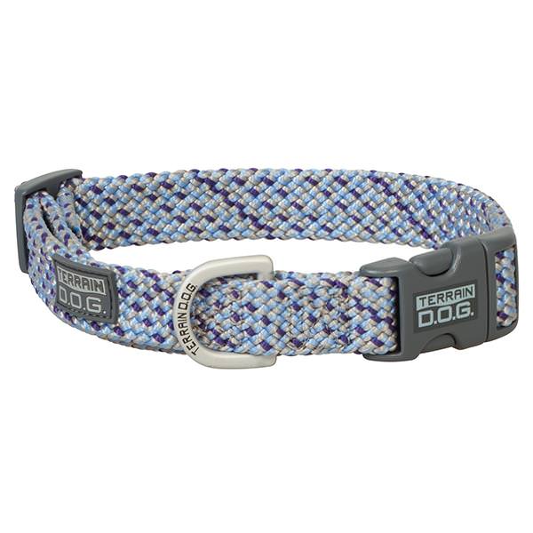 Elevation Snap-n-Go Collar, Sky Blue/Silver/Purple, MD